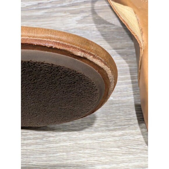 OluKai Women’s Leather Flip Flops/Sandals/Thongs Gold Straps Size 9 - Picture 10 of 16